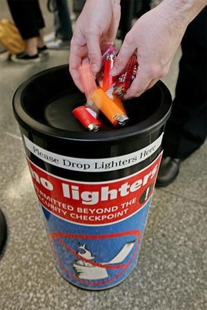 Airports Begin Ban on Lighters Aviation Pros