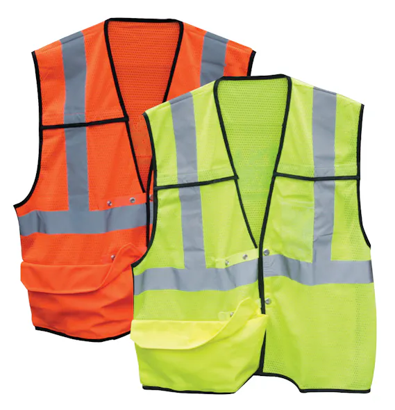 Adjustable ID Vest with FOD Pocket Aviation Pros