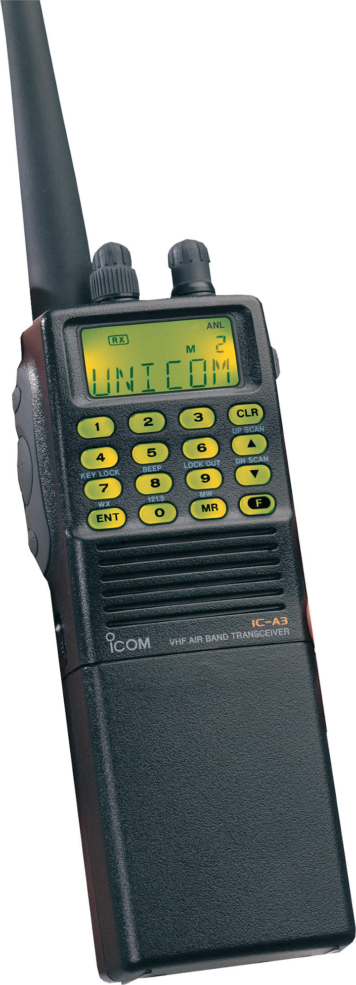 ICA3VHF Air Band Transceiver From EDMO Distributors Inc. Aviation Pros