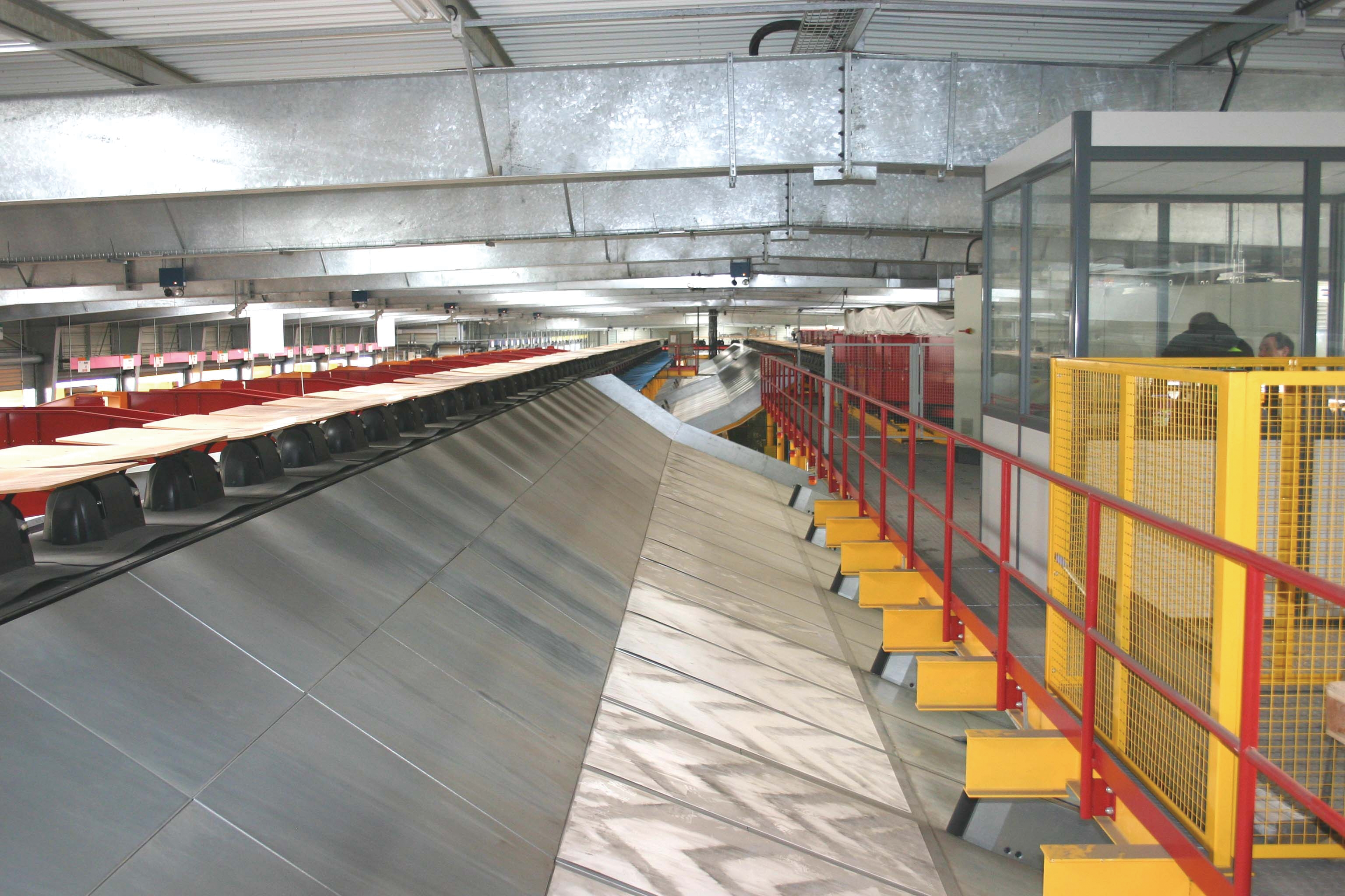 tilt tray sorter Aviation Pros