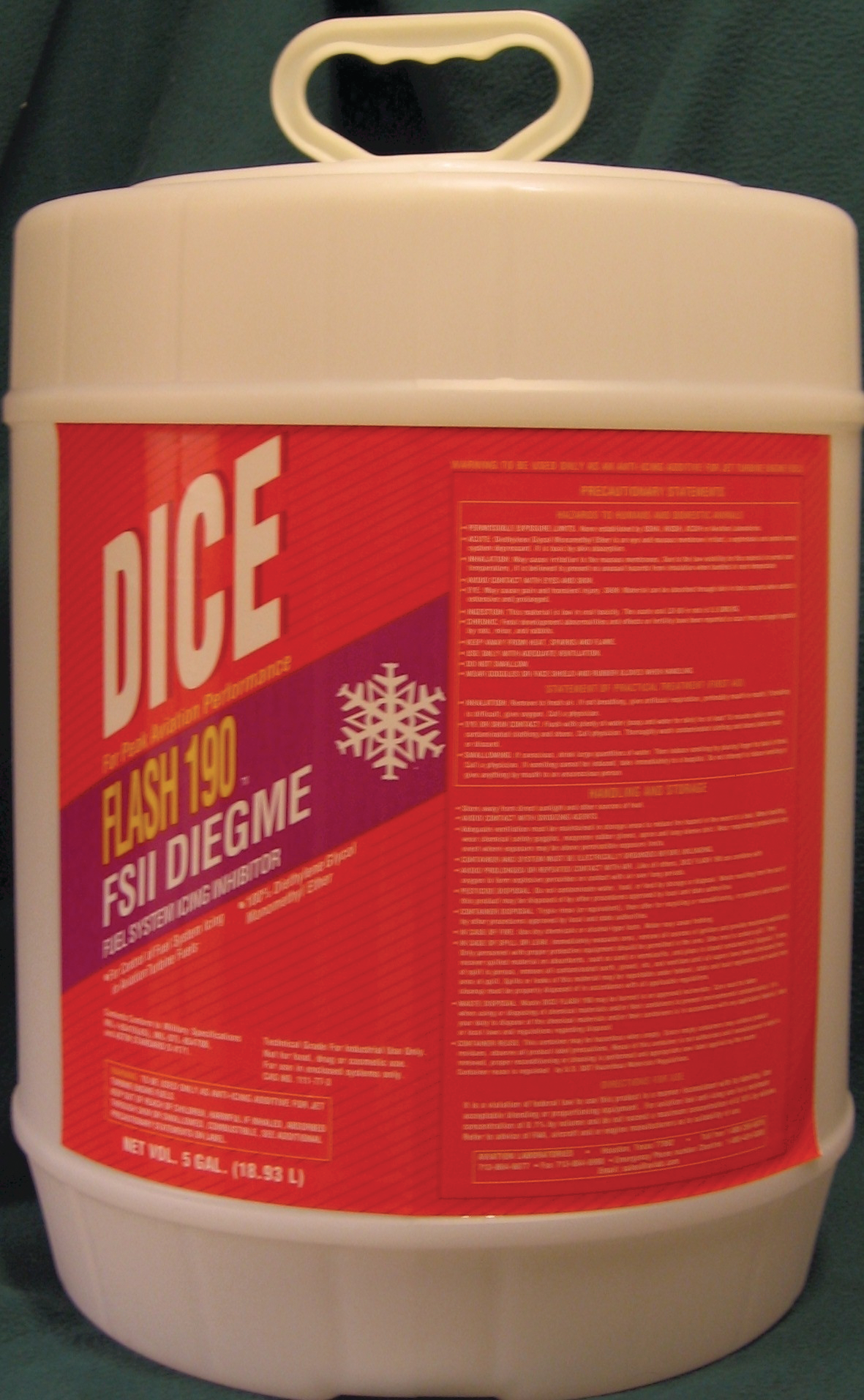 DICE fuel additive Aviation Pros