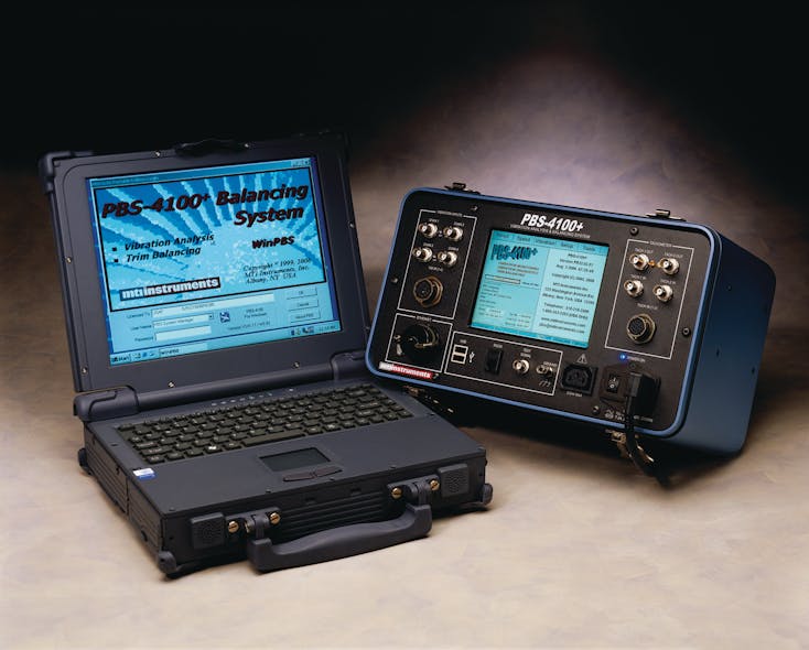 MTI Instruments PBS4100 Plus vibration analysis/trim balancing