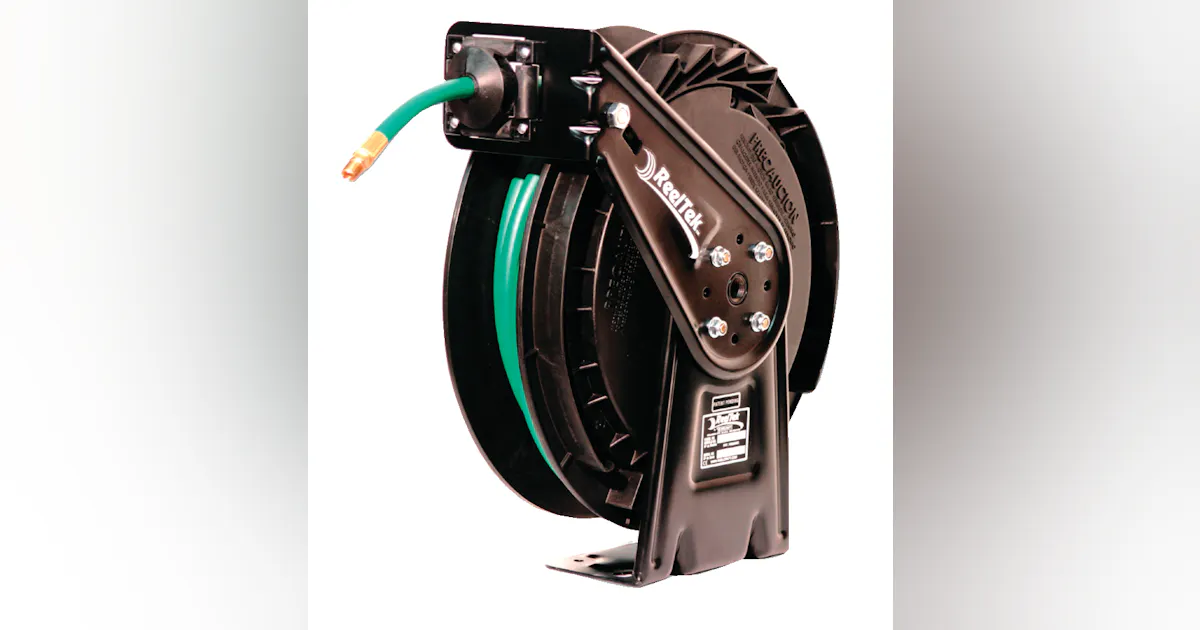 ReelTek Hose for dispensing nitrogen gas | Aviation Pros