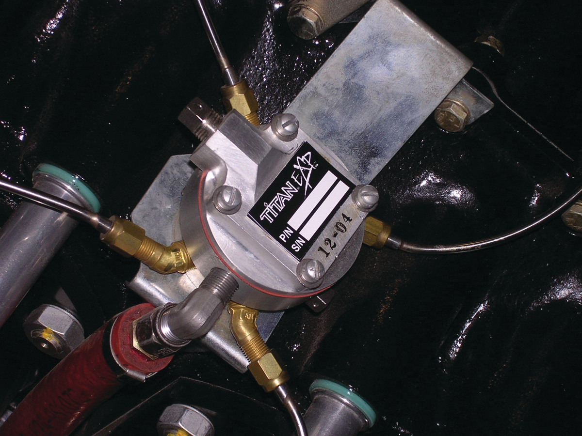 Titan EXP fuel injection system From Engine Components Intl. (ECI