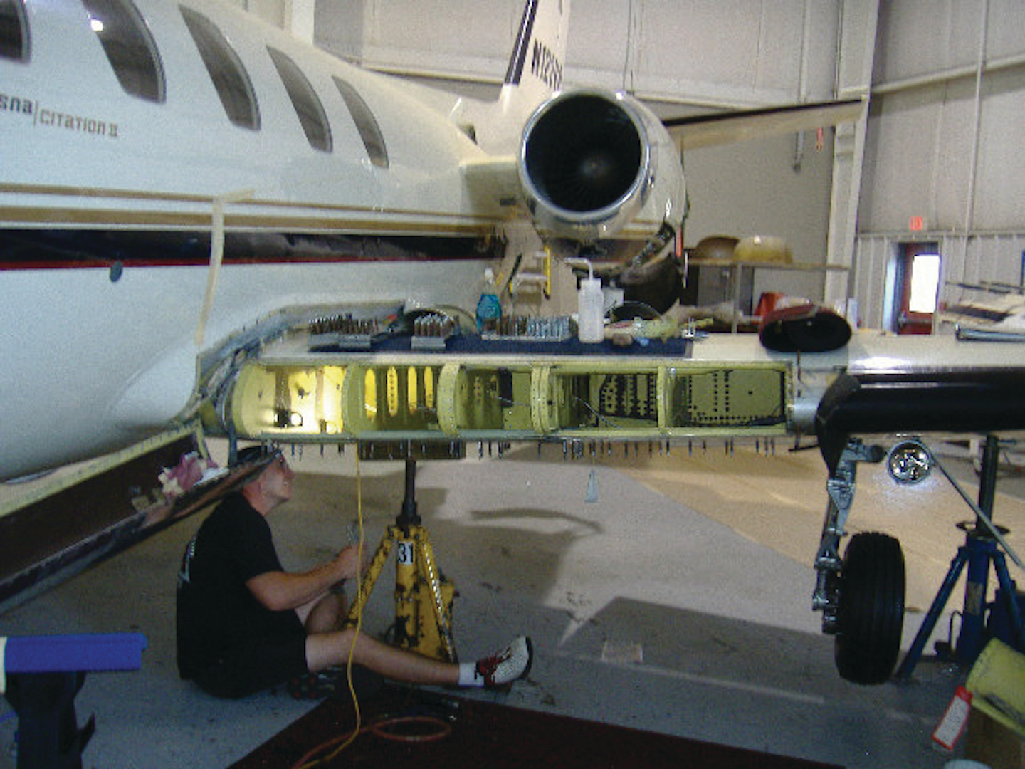 SWAT Fuel leak repair From Southwest Airframe & Tank Services Inc