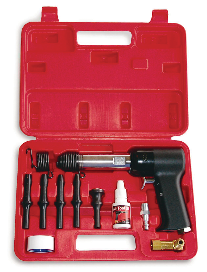 13 Piece Rivet Gun Kit with Storage Box From Brown Aviation Tool