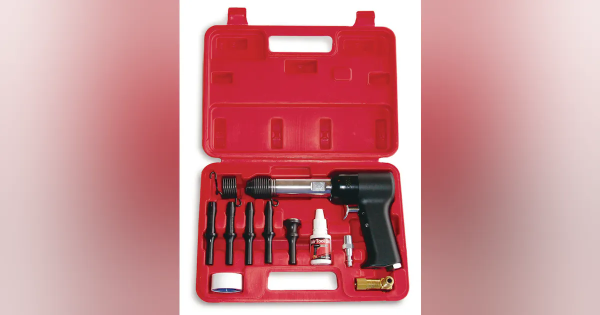 13 Piece Rivet Gun Kit with Storage Box | Aviation Pros