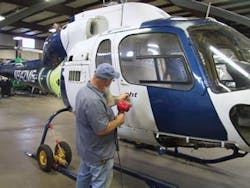 Patience and adopting a culture of using best practices will save time and money in the long run. Photo courtesy of Helicopter Specialties.