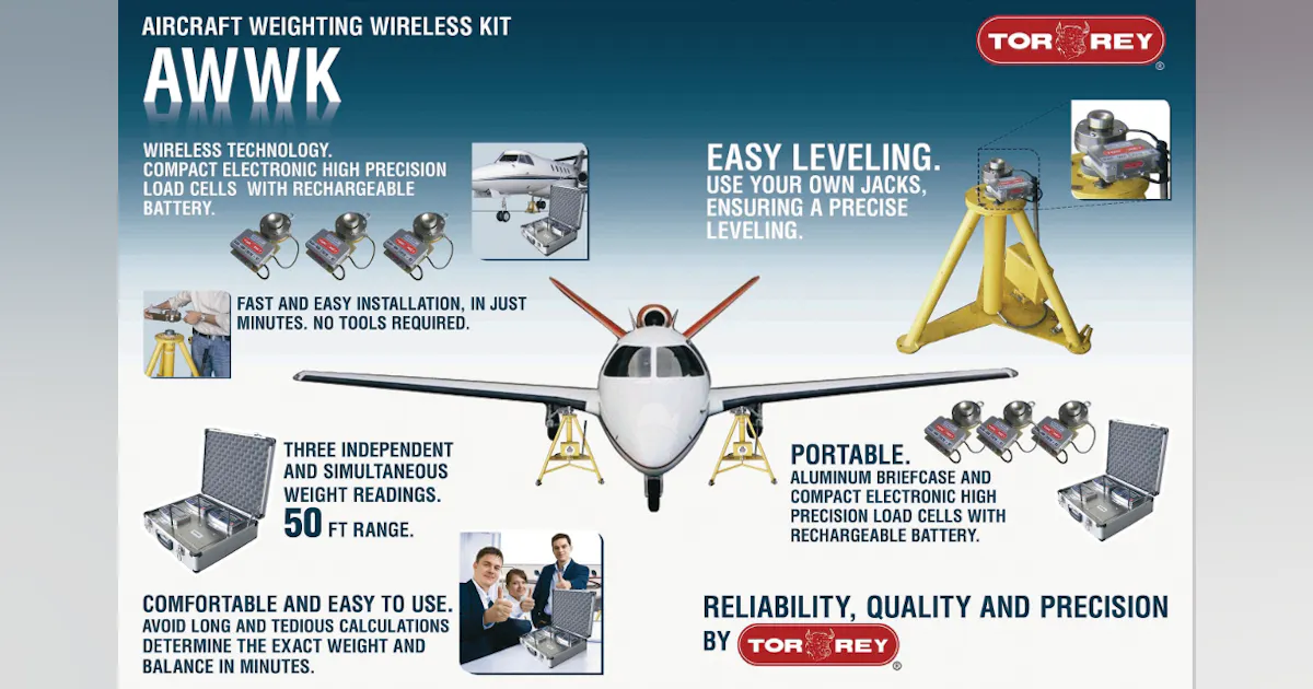 Aircraft Wireless Weighing Kit | Aviation Pros