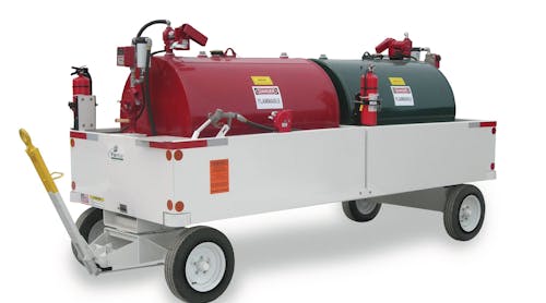 Fuel Service Cart Two Tanks