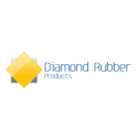 Diamond Rubber Logo Blue
