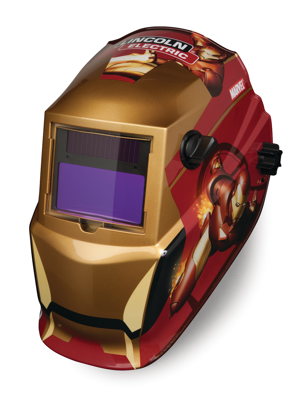 Iron Man Auto Darkening Welding Helmet From Lincoln Electric Company Aviation Pros