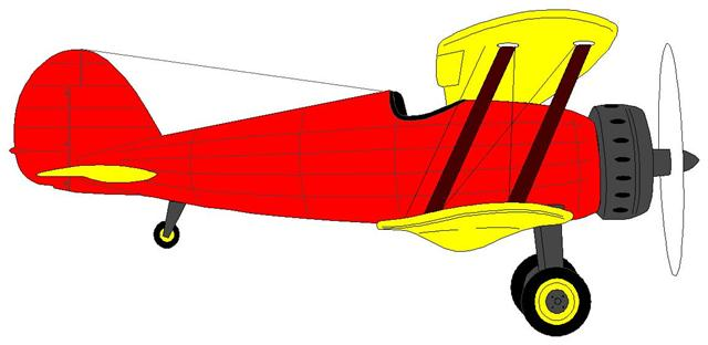 Biplane Color 640 X 312