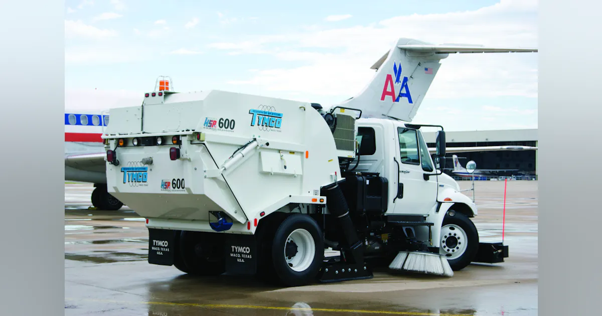 Model HSP High Speed Runway Regenerative Air Sweeper | Aviation Pros