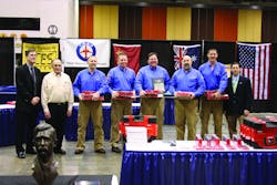 Southwest Airlines won first place in the Commercial category at the 2011 AMTSociety Maintenance Skills Competition in Las Vegas. Photo courtesy of Russ Cannon.