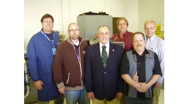 From Left to Right is Mr. Tom Baird, Jaime Horning, Tom Hendershot, Dr. Kyle Wagner, Andy Wilson, Brian Williamson. Dr. Wagner is the Division Chair and the rest are instructors at Salt Lake Community College, Aerospace/ Aviation and Related Studies.
