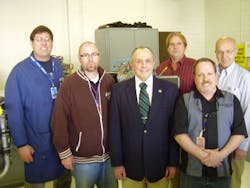 From Left to Right is Mr. Tom Baird, Jaime Horning, Tom Hendershot, Dr. Kyle Wagner, Andy Wilson, Brian Williamson. Dr. Wagner is the Division Chair and the rest are instructors at Salt Lake Community College, Aerospace/ Aviation and Related Studies. From Left to Right is Mr. Tom Baird, Jaime Horning, Tom Hendershot, Dr. Kyle Wagner, Andy Wilson, Brian Williamson. Dr. Wagner is the Division Chair and the rest are instructors at Salt Lake Community College, Aerospace/ Aviation and Related Studies.