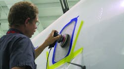 Servicing and maintaining expensive aircraft windows are challenges for the experts and a sand trap for the inexperienced. Photo courtesy of West Star Aviation.