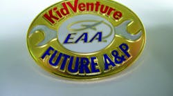 Kids who complete the Future A&P booths will receive a Future A&P pin and two hours of official FAA credit toward their A&P license. Kids who complete the Future A&P booths will receive a Future A&P pin and two hours of official FAA credit toward their A&P license.