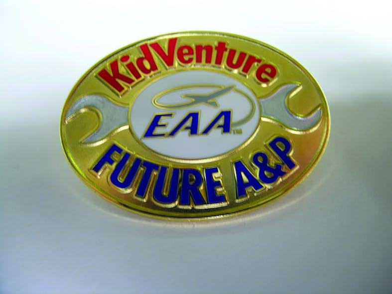 Kids who complete the Future A&amp;P booths will receive a Future A&amp;P pin and two hours of official FAA credit toward their A&amp;P license.