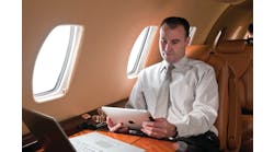 Cessna XLS+ equipped with high-speed Internet, employing the latest 3G mobile wireless technology.