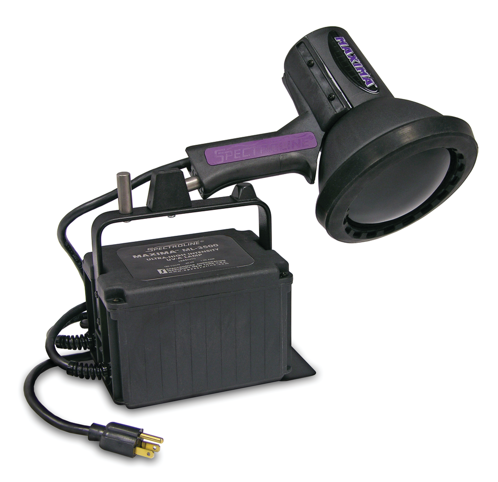 spectroline uv flashlight