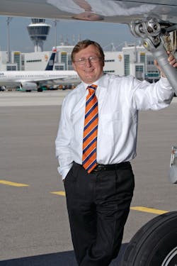 Dr. Michael Kerkloh, chairman of the board of Flughafen Munchen GmbH, Munich Airport's managing agency. Dr. Michael Kerkloh, chairman of the board of Flughafen Munchen GmbH, Munich Airport's managing agency.