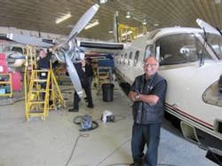 Fred Gomez heads Twin Commander team at Gama Engineering Fred Gomez heads Twin Commander team at Gama Engineering