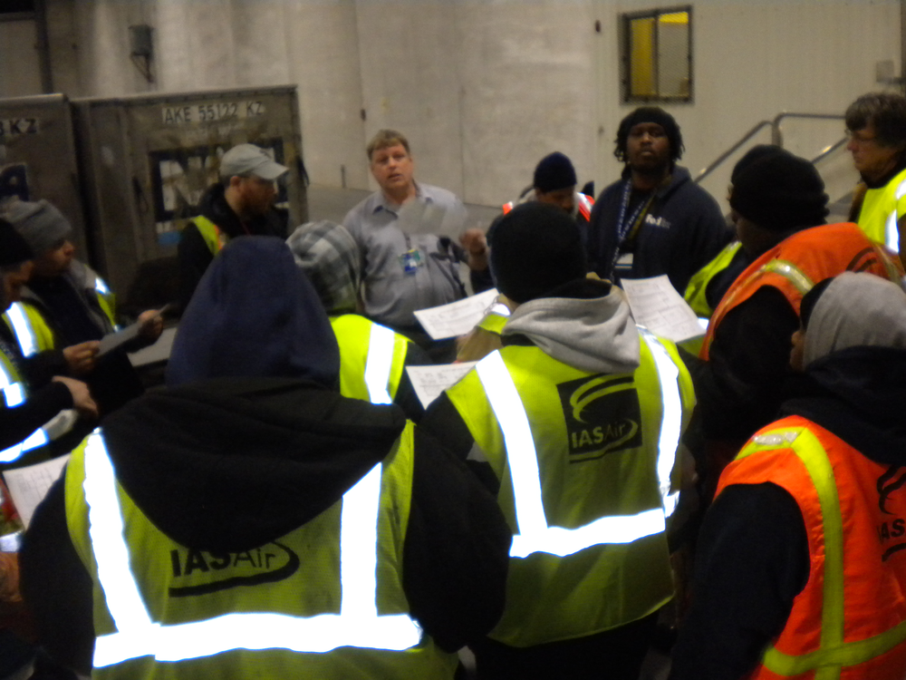 The 10-man crew from IAS first had to travel about 90 minutes from its usual base at ORD to start the night at RFD.