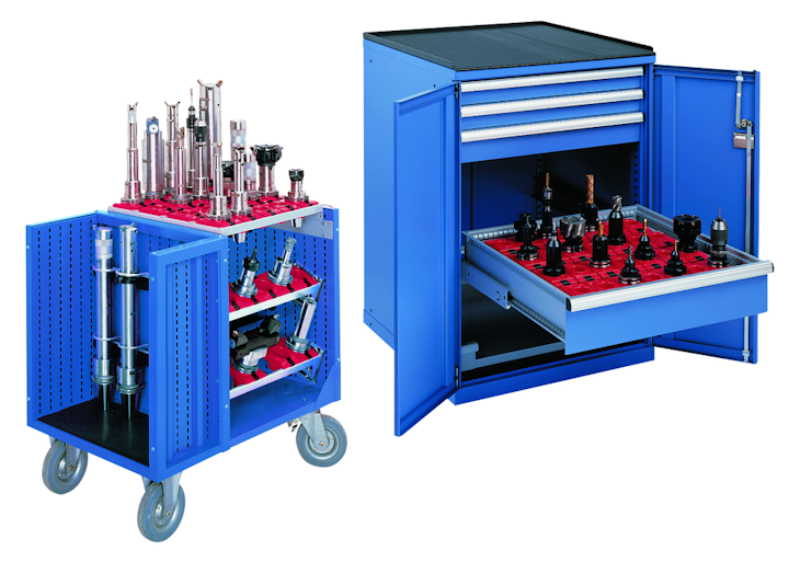 Cnc Tool Storage Cabinets From Lista International Corp