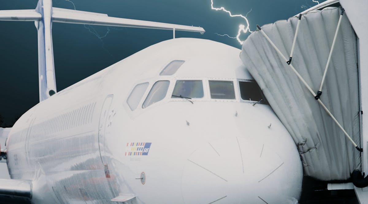 When severe weather and the threat of lightning send ground crews indoors, an automated docking system continues to identify available gates and allows pilots to self-park at the gate.