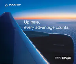 The Boeing Edge is a service mark - an extension of the Boeing brand - designed to better position the diversity and value of the company's commercial services and support portfolio, the largest in the industry. The Boeing Edge is a service mark - an extension of the Boeing brand - designed to better position the diversity and value of the company's commercial services and support portfolio, the largest in the industry.