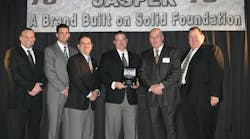 The associates of the Houston Branch are as follows (pictured left to right): Brian Flanagan - Outside Sales Representative (OSR) Matt Miller - OSR Steve Beltran - OSR David Eschbach - Houston Branch Manager Ken Williamson - JASPER Regional Manager Ed Nesbitt - OSR The associates of the Houston Branch are as follows (pictured left to right): Brian Flanagan - Outside Sales Representative (OSR) Matt Miller - OSR Steve Beltran - OSR David Eschbach - Houston Branch Manager Ken Williamson - JASPER Regional Manager Ed Nesbitt - OSR