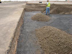 The Spectra System delivered an affordable option to a site with challenging soil conditions. The Spectra System delivered an affordable option to a site with challenging soil conditions.