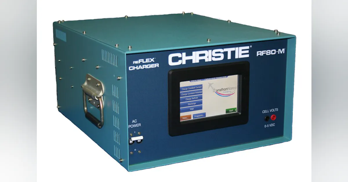 Rf80 MarathonNorco Aerospace Introduces a New Programmable Aircraft Battery ...