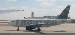 Frontier Airlines Plane At Den 10644093 Frontier Airlines Plane At Den 10644093
