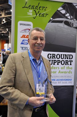 Lifetime Achievement Award: Bill Jacob, vice president of the UPS ground support division Lifetime Achievement Award: Bill Jacob, vice president of the UPS ground support division