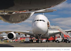 There is no doubt that composite-laden aircraft are safe and correctly certified to fly. But for ground handlers, the jury is still out as to how they will react to the minor bumps of daily ground operations. There is no doubt that composite-laden aircraft are safe and correctly certified to fly. But for ground handlers, the jury is still out as to how they will react to the minor bumps of daily ground operations.