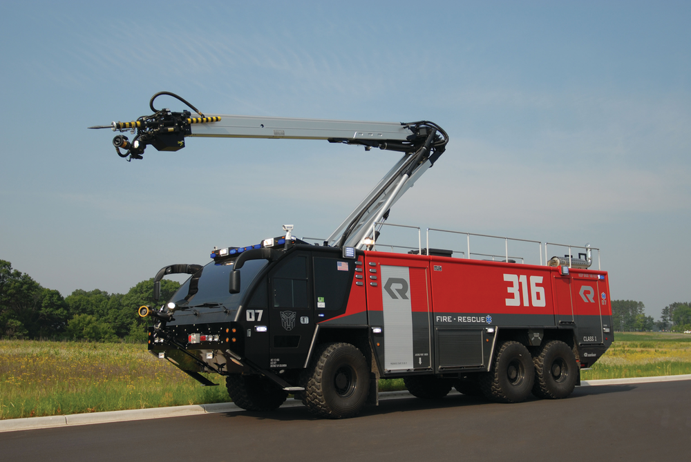 Stinger High Reach Extendable Turret From Rosenbauer Aviation Pros
