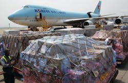 Airports Council International currently ranks Incheon International Airport as the fourth largest cargo airport based on 2010 data. According to ACI, ICN handled 2.68 million tons of cargo in 2010, a 16 percent increase from 2009 Airports Council International currently ranks Incheon International Airport as the fourth largest cargo airport based on 2010 data. According to ACI, ICN handled 2.68 million tons of cargo in 2010, a 16 percent increase from 2009