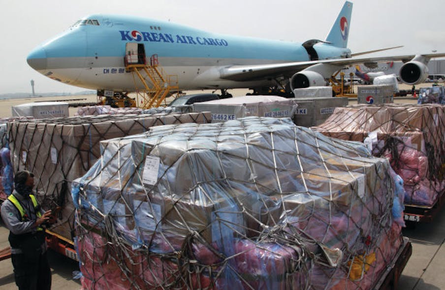 Airports Council International currently ranks Incheon International Airport as the fourth largest cargo airport based on 2010 data. According to ACI, ICN handled 2.68 million tons of cargo in 2010, a 16 percent increase from 2009