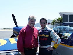 Don Campion welcomes Michael Goulian to Banyan Air Service at FXE. Michael is an American aviator who raced in the Red Bull Air Race World Series and will be performing at the Lauderdale Air Show in the EXTRA 330SC sponsored by Goodyear.