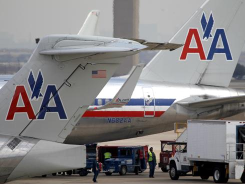 under the US Airways plan, airport ramp jobs that AMR proposed to outsource in 30 cities would be retained.