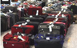 Ground handler Swissport and the GMB union are at odds with work schedules at the fourth busiest airport in the United Kingdom and the largest hub for Ryan Air. Ground handler Swissport and the GMB union are at odds with work schedules at the fourth busiest airport in the United Kingdom and the largest hub for Ryan Air.