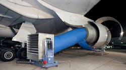 The mobile unit enables operators to quickly and easily clean surface contaminants, like dust and other environmental deposits, from inner aircraft engine components to maximize operating efficiency.