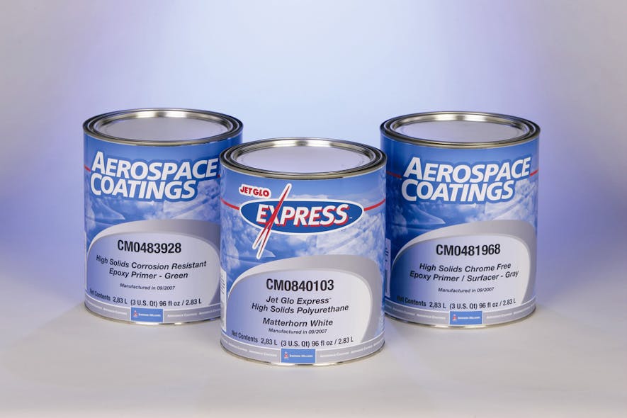 SherwinWilliams Aerospace Jet Glo Express Achieves Fifth Complete