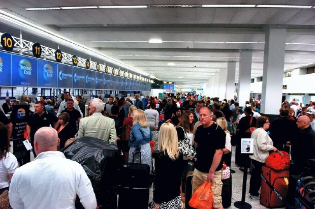 Manchester Airport officials are working with airlines and fuel companies to review the incident, which caused 30 flights to be delayed or disrupted Thursday morning.