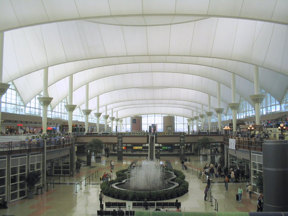 Denver International Airport Terminal