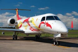 Embraer Legacy 650 Jackie Chan 10733125 Embraer Legacy 650 Jackie Chan 10733125