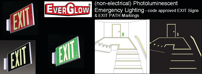 everglow exit signs